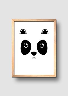 Cuadro Cara Oso Panda - comprar online