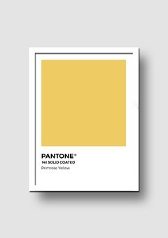 Cuadro Pantone Primrose Yellow - Memorabilia