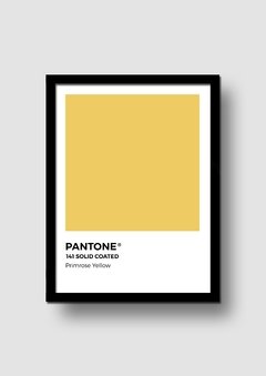 Cuadro Pantone Primrose Yellow en internet