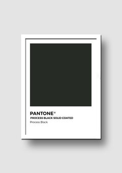 Cuadro Pantone Process Black - Memorabilia