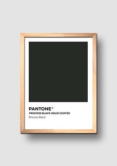 Cuadro Pantone Process Black - comprar online