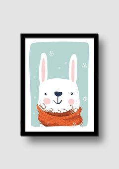 Cuadro Conejo en Invierno en internet