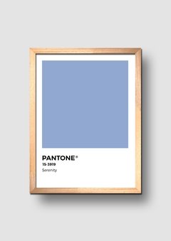 Cuadro Pantone Serenity Color del año 2016 - comprar online