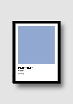 Cuadro Pantone Serenity Color del año 2016 en internet