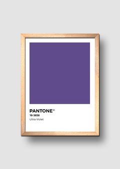 Cuadro Pantone Ultra Violet Color del año 2018 - comprar online