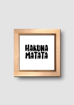 Cuadro Hakuna Matata Kids - tienda online