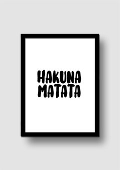 Cuadro Hakuna Matata Kids en internet