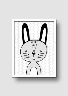Cuadro Ilustración Conejo - Memorabilia