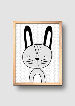 Cuadro Ilustración Conejo - comprar online