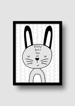 Cuadro Ilustración Conejo en internet