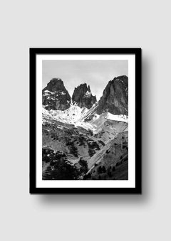 Cuadro Fotografía Montaña Blanco y Negro en internet
