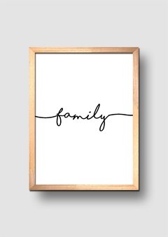 Cuadro Family - comprar online