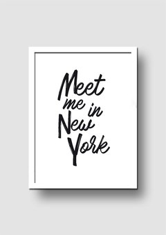 Cuadro Meet me in New York - Memorabilia