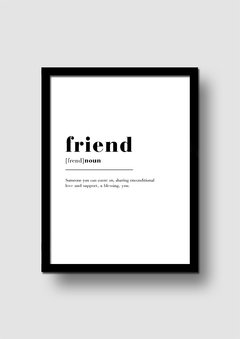 Cuadro Friend Significado en internet