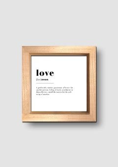 Cuadro Love Significado - tienda online