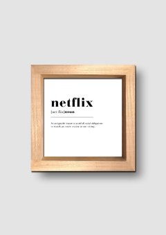 Cuadro Netflix Significado - tienda online