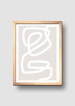 Cuadro Line Art Abstracto 1 - comprar online