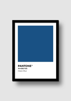 Cuadro Pantone Classic Blue Color del año 2020 en internet