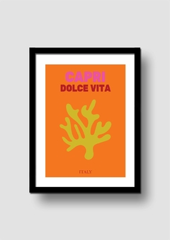 Cuadro Poster Capri Dolce Vita en internet