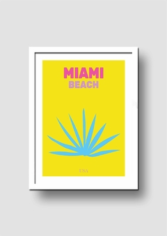Cuadro Poster Miami Beach - Memorabilia
