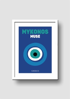 Cuadro Poster Mykonos Muse - Memorabilia