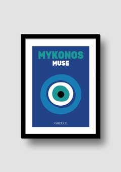 Cuadro Poster Mykonos Muse en internet