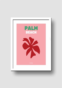 Cuadro Poster Palm Beach - Memorabilia