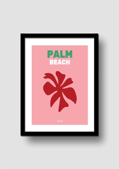 Cuadro Poster Palm Beach en internet