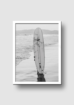 Cuadro Tabla de Surf Blanco y Negro - Memorabilia