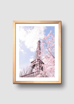 Cuadro Torre Eiffel Rose - comprar online