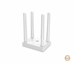 ROUTER GLC N4 300MBPS, 4X5DBI ANTENA FIJA, 1X PUERTO 10/100MBPS WAN, 2X PUERTOS 10/100MBPS LAN.