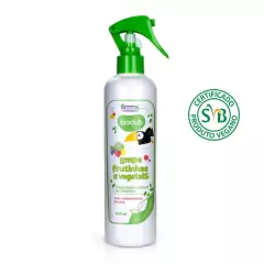 Higienizador de Frutas e Vegetais Orgânico - Limpa Frutinhas e Vegetais 300ml - Bioclub