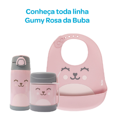 POTE TÉRMICO GUMY ROSA - BUBA - loja online