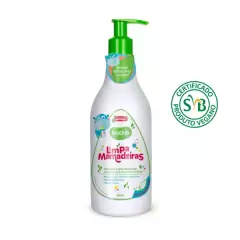 Detergente de Mamadeiras Orgânico - Limpa Mamadeiras 500ml - Bioclub