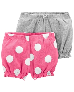 KIT 2 SHORTS BOLAS - CARTERS