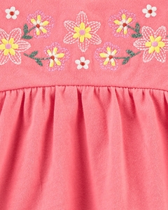 KIT 3 PEÇAS ROSA FLORAL MUSGO- CARTERS - comprar online