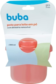 PORTA LEITE EM PÓ COM DIVISORIA ROSA - BUBA na internet