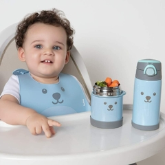 POTE TÉRMICO GUMY AZUL - BUBA - Léli Baby Store - Loja Online