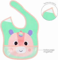 BABADOR COM BOLSO UNICORNIO - BUBA na internet