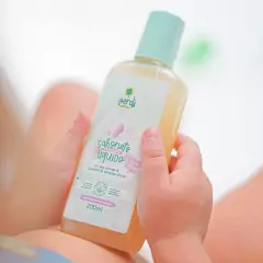 Sabonete Líquido e Shampoo Infantil Relaxante com Óleos Essenciais de Lavanda e Laranja Doce - Verdi Natural - Léli Baby Store - Loja Online