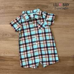 ROMPER POLO XADREZ - CARTER'S - comprar online