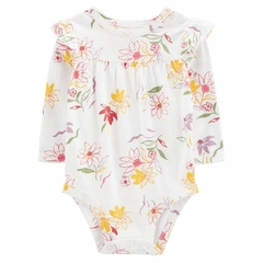 BODY E CALÇA FLORAL VERDE MUSGO - CARTERS - comprar online