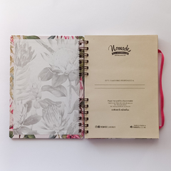 Cuaderno Anillado a5 (15x21cm) Flores Vintage - comprar online