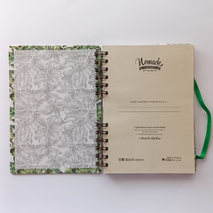 Cuaderno Anillado a5 (15x21cm) Hojas Tropicales III - comprar online