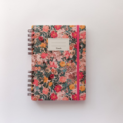 Cuaderno Anillado a5 (15x21cm) Floral I