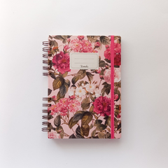 Cuaderno Anillado a5 (15x21cm) Floral