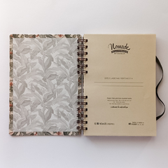 Cuaderno Anillado a5 (15x21cm) Hojas Tropicales I - comprar online