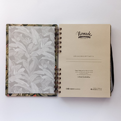 Cuaderno Anillado a5 (15x21cm) Hojas Tropicales - comprar online