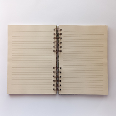 Cuaderno Anillado a5 (15x21cm) Hojas Tropicales I - NOMADE cuadernos
