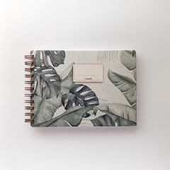 Cuaderno de Bocetos | Sketchbook Anillado a5 (21x15cm) Monstera